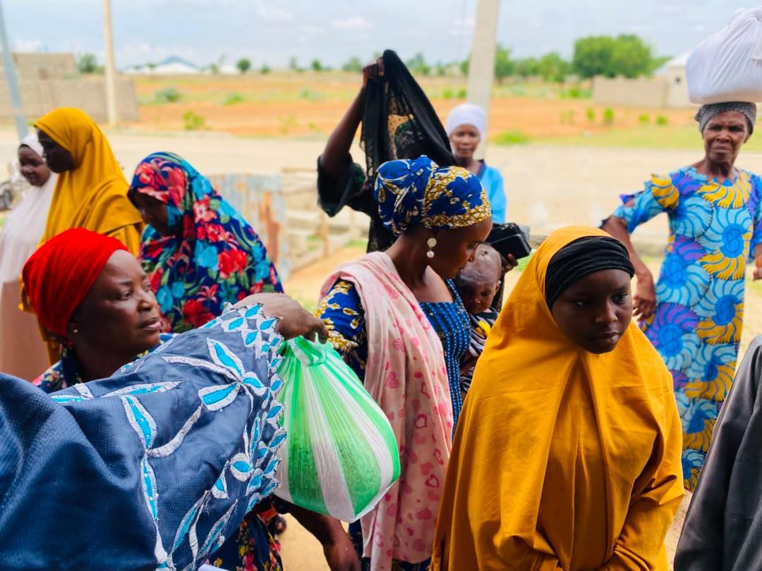 Women receiving support